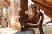 Bouldering in Hueco Tanks on 02/28/2020 with Blue Lizard Climbing and Yoga

Filename: SRM_20200228_1550220.jpg
Aperture: f/4.5
Shutter Speed: 1/250
Body: Canon EOS-1D Mark II
Lens: Canon EF 16-35mm f/2.8 L