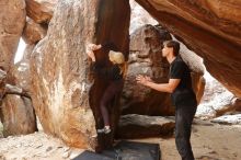 Bouldering in Hueco Tanks on 02/28/2020 with Blue Lizard Climbing and Yoga

Filename: SRM_20200228_1550230.jpg
Aperture: f/5.6
Shutter Speed: 1/250
Body: Canon EOS-1D Mark II
Lens: Canon EF 16-35mm f/2.8 L