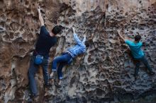 Bouldering in Hueco Tanks on 02/28/2020 with Blue Lizard Climbing and Yoga

Filename: SRM_20200228_1648020.jpg
Aperture: f/4.0
Shutter Speed: 1/160
Body: Canon EOS-1D Mark II
Lens: Canon EF 50mm f/1.8 II