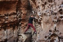 Bouldering in Hueco Tanks on 02/28/2020 with Blue Lizard Climbing and Yoga

Filename: SRM_20200228_1649310.jpg
Aperture: f/2.8
Shutter Speed: 1/100
Body: Canon EOS-1D Mark II
Lens: Canon EF 50mm f/1.8 II