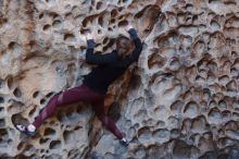 Bouldering in Hueco Tanks on 02/28/2020 with Blue Lizard Climbing and Yoga

Filename: SRM_20200228_1650380.jpg
Aperture: f/3.5
Shutter Speed: 1/100
Body: Canon EOS-1D Mark II
Lens: Canon EF 50mm f/1.8 II