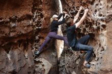 Bouldering in Hueco Tanks on 02/28/2020 with Blue Lizard Climbing and Yoga

Filename: SRM_20200228_1651590.jpg
Aperture: f/3.5
Shutter Speed: 1/100
Body: Canon EOS-1D Mark II
Lens: Canon EF 50mm f/1.8 II