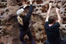 Bouldering in Hueco Tanks on 02/28/2020 with Blue Lizard Climbing and Yoga

Filename: SRM_20200228_1653310.jpg
Aperture: f/4.5
Shutter Speed: 1/100
Body: Canon EOS-1D Mark II
Lens: Canon EF 50mm f/1.8 II