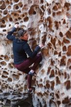 Bouldering in Hueco Tanks on 02/28/2020 with Blue Lizard Climbing and Yoga

Filename: SRM_20200228_1657560.jpg
Aperture: f/2.5
Shutter Speed: 1/100
Body: Canon EOS-1D Mark II
Lens: Canon EF 50mm f/1.8 II