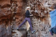 Bouldering in Hueco Tanks on 02/28/2020 with Blue Lizard Climbing and Yoga

Filename: SRM_20200228_1700430.jpg
Aperture: f/2.5
Shutter Speed: 1/100
Body: Canon EOS-1D Mark II
Lens: Canon EF 50mm f/1.8 II