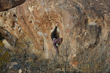 Bouldering in Hueco Tanks on 02/28/2020 with Blue Lizard Climbing and Yoga

Filename: SRM_20200228_1745550.jpg
Aperture: f/11.0
Shutter Speed: 1/100
Body: Canon EOS-1D Mark II
Lens: Canon EF 50mm f/1.8 II