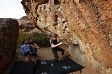 Bouldering in Hueco Tanks on 02/28/2020 with Blue Lizard Climbing and Yoga

Filename: SRM_20200228_1750470.jpg
Aperture: f/4.0
Shutter Speed: 1/500
Body: Canon EOS-1D Mark II
Lens: Canon EF 16-35mm f/2.8 L