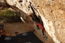 Bouldering in Hueco Tanks on 02/28/2020 with Blue Lizard Climbing and Yoga

Filename: SRM_20200228_1752440.jpg
Aperture: f/5.6
Shutter Speed: 1/400
Body: Canon EOS-1D Mark II
Lens: Canon EF 16-35mm f/2.8 L