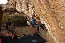 Bouldering in Hueco Tanks on 02/28/2020 with Blue Lizard Climbing and Yoga

Filename: SRM_20200228_1754040.jpg
Aperture: f/5.0
Shutter Speed: 1/400
Body: Canon EOS-1D Mark II
Lens: Canon EF 16-35mm f/2.8 L