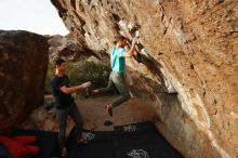 Bouldering in Hueco Tanks on 02/28/2020 with Blue Lizard Climbing and Yoga

Filename: SRM_20200228_1755510.jpg
Aperture: f/5.0
Shutter Speed: 1/400
Body: Canon EOS-1D Mark II
Lens: Canon EF 16-35mm f/2.8 L