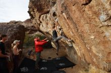 Bouldering in Hueco Tanks on 02/28/2020 with Blue Lizard Climbing and Yoga

Filename: SRM_20200228_1758180.jpg
Aperture: f/5.6
Shutter Speed: 1/320
Body: Canon EOS-1D Mark II
Lens: Canon EF 16-35mm f/2.8 L