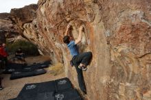 Bouldering in Hueco Tanks on 02/28/2020 with Blue Lizard Climbing and Yoga

Filename: SRM_20200228_1800340.jpg
Aperture: f/5.0
Shutter Speed: 1/320
Body: Canon EOS-1D Mark II
Lens: Canon EF 16-35mm f/2.8 L