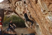 Bouldering in Hueco Tanks on 02/28/2020 with Blue Lizard Climbing and Yoga

Filename: SRM_20200228_1801100.jpg
Aperture: f/4.5
Shutter Speed: 1/320
Body: Canon EOS-1D Mark II
Lens: Canon EF 16-35mm f/2.8 L