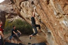 Bouldering in Hueco Tanks on 02/28/2020 with Blue Lizard Climbing and Yoga

Filename: SRM_20200228_1801110.jpg
Aperture: f/4.5
Shutter Speed: 1/320
Body: Canon EOS-1D Mark II
Lens: Canon EF 16-35mm f/2.8 L