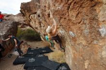 Bouldering in Hueco Tanks on 02/28/2020 with Blue Lizard Climbing and Yoga

Filename: SRM_20200228_1803040.jpg
Aperture: f/6.3
Shutter Speed: 1/250
Body: Canon EOS-1D Mark II
Lens: Canon EF 16-35mm f/2.8 L