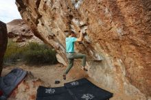 Bouldering in Hueco Tanks on 02/28/2020 with Blue Lizard Climbing and Yoga

Filename: SRM_20200228_1805080.jpg
Aperture: f/5.6
Shutter Speed: 1/250
Body: Canon EOS-1D Mark II
Lens: Canon EF 16-35mm f/2.8 L