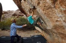 Bouldering in Hueco Tanks on 02/28/2020 with Blue Lizard Climbing and Yoga

Filename: SRM_20200228_1818330.jpg
Aperture: f/4.5
Shutter Speed: 1/250
Body: Canon EOS-1D Mark II
Lens: Canon EF 16-35mm f/2.8 L