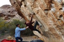 Bouldering in Hueco Tanks on 02/28/2020 with Blue Lizard Climbing and Yoga

Filename: SRM_20200228_1826030.jpg
Aperture: f/5.6
Shutter Speed: 1/250
Body: Canon EOS-1D Mark II
Lens: Canon EF 16-35mm f/2.8 L