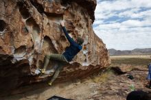 Bouldering in Hueco Tanks on 02/29/2020 with Blue Lizard Climbing and Yoga

Filename: SRM_20200229_1109440.jpg
Aperture: f/5.6
Shutter Speed: 1/400
Body: Canon EOS-1D Mark II
Lens: Canon EF 16-35mm f/2.8 L