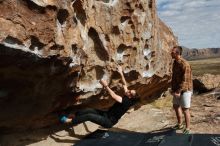 Bouldering in Hueco Tanks on 02/29/2020 with Blue Lizard Climbing and Yoga

Filename: SRM_20200229_1113160.jpg
Aperture: f/10.0
Shutter Speed: 1/320
Body: Canon EOS-1D Mark II
Lens: Canon EF 16-35mm f/2.8 L