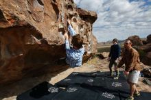 Bouldering in Hueco Tanks on 02/29/2020 with Blue Lizard Climbing and Yoga

Filename: SRM_20200229_1116110.jpg
Aperture: f/9.0
Shutter Speed: 1/320
Body: Canon EOS-1D Mark II
Lens: Canon EF 16-35mm f/2.8 L