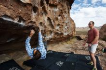 Bouldering in Hueco Tanks on 02/29/2020 with Blue Lizard Climbing and Yoga

Filename: SRM_20200229_1120520.jpg
Aperture: f/6.3
Shutter Speed: 1/320
Body: Canon EOS-1D Mark II
Lens: Canon EF 16-35mm f/2.8 L