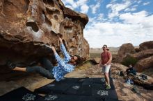 Bouldering in Hueco Tanks on 02/29/2020 with Blue Lizard Climbing and Yoga

Filename: SRM_20200229_1120580.jpg
Aperture: f/6.3
Shutter Speed: 1/320
Body: Canon EOS-1D Mark II
Lens: Canon EF 16-35mm f/2.8 L