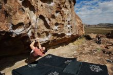 Bouldering in Hueco Tanks on 02/29/2020 with Blue Lizard Climbing and Yoga

Filename: SRM_20200229_1121540.jpg
Aperture: f/10.0
Shutter Speed: 1/320
Body: Canon EOS-1D Mark II
Lens: Canon EF 16-35mm f/2.8 L