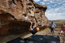 Bouldering in Hueco Tanks on 02/29/2020 with Blue Lizard Climbing and Yoga

Filename: SRM_20200229_1126510.jpg
Aperture: f/8.0
Shutter Speed: 1/320
Body: Canon EOS-1D Mark II
Lens: Canon EF 16-35mm f/2.8 L