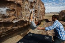 Bouldering in Hueco Tanks on 02/29/2020 with Blue Lizard Climbing and Yoga

Filename: SRM_20200229_1130460.jpg
Aperture: f/8.0
Shutter Speed: 1/320
Body: Canon EOS-1D Mark II
Lens: Canon EF 16-35mm f/2.8 L