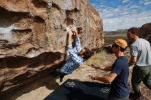 Bouldering in Hueco Tanks on 02/29/2020 with Blue Lizard Climbing and Yoga

Filename: SRM_20200229_1133260.jpg
Aperture: f/9.0
Shutter Speed: 1/320
Body: Canon EOS-1D Mark II
Lens: Canon EF 16-35mm f/2.8 L