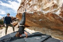 Bouldering in Hueco Tanks on 02/29/2020 with Blue Lizard Climbing and Yoga

Filename: SRM_20200229_1136290.jpg
Aperture: f/7.1
Shutter Speed: 1/250
Body: Canon EOS-1D Mark II
Lens: Canon EF 16-35mm f/2.8 L