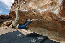 Bouldering in Hueco Tanks on 02/29/2020 with Blue Lizard Climbing and Yoga

Filename: SRM_20200229_1137230.jpg
Aperture: f/8.0
Shutter Speed: 1/250
Body: Canon EOS-1D Mark II
Lens: Canon EF 16-35mm f/2.8 L