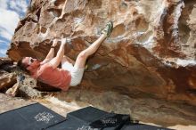 Bouldering in Hueco Tanks on 02/29/2020 with Blue Lizard Climbing and Yoga

Filename: SRM_20200229_1139180.jpg
Aperture: f/5.6
Shutter Speed: 1/250
Body: Canon EOS-1D Mark II
Lens: Canon EF 16-35mm f/2.8 L