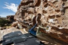 Bouldering in Hueco Tanks on 02/29/2020 with Blue Lizard Climbing and Yoga

Filename: SRM_20200229_1200140.jpg
Aperture: f/8.0
Shutter Speed: 1/250
Body: Canon EOS-1D Mark II
Lens: Canon EF 16-35mm f/2.8 L