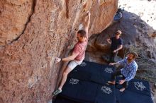 Bouldering in Hueco Tanks on 02/29/2020 with Blue Lizard Climbing and Yoga

Filename: SRM_20200229_1250230.jpg
Aperture: f/5.6
Shutter Speed: 1/320
Body: Canon EOS-1D Mark II
Lens: Canon EF 16-35mm f/2.8 L