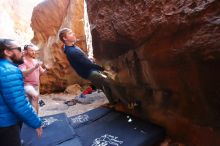 Bouldering in Hueco Tanks on 02/29/2020 with Blue Lizard Climbing and Yoga

Filename: SRM_20200229_1306430.jpg
Aperture: f/2.8
Shutter Speed: 1/320
Body: Canon EOS-1D Mark II
Lens: Canon EF 16-35mm f/2.8 L