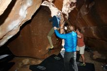 Bouldering in Hueco Tanks on 02/29/2020 with Blue Lizard Climbing and Yoga

Filename: SRM_20200229_1322120.jpg
Aperture: f/8.0
Shutter Speed: 1/250
Body: Canon EOS-1D Mark II
Lens: Canon EF 16-35mm f/2.8 L