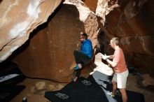 Bouldering in Hueco Tanks on 02/29/2020 with Blue Lizard Climbing and Yoga

Filename: SRM_20200229_1323400.jpg
Aperture: f/8.0
Shutter Speed: 1/250
Body: Canon EOS-1D Mark II
Lens: Canon EF 16-35mm f/2.8 L