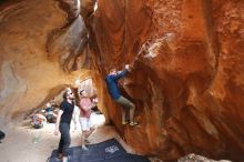 Bouldering in Hueco Tanks on 02/29/2020 with Blue Lizard Climbing and Yoga

Filename: SRM_20200229_1400370.jpg
Aperture: f/2.8
Shutter Speed: 1/250
Body: Canon EOS-1D Mark II
Lens: Canon EF 16-35mm f/2.8 L