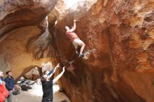 Bouldering in Hueco Tanks on 02/29/2020 with Blue Lizard Climbing and Yoga

Filename: SRM_20200229_1404490.jpg
Aperture: f/3.5
Shutter Speed: 1/250
Body: Canon EOS-1D Mark II
Lens: Canon EF 16-35mm f/2.8 L