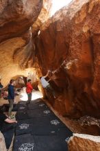 Bouldering in Hueco Tanks on 02/29/2020 with Blue Lizard Climbing and Yoga

Filename: SRM_20200229_1412140.jpg
Aperture: f/5.6
Shutter Speed: 1/250
Body: Canon EOS-1D Mark II
Lens: Canon EF 16-35mm f/2.8 L