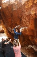 Bouldering in Hueco Tanks on 02/29/2020 with Blue Lizard Climbing and Yoga

Filename: SRM_20200229_1414210.jpg
Aperture: f/4.5
Shutter Speed: 1/250
Body: Canon EOS-1D Mark II
Lens: Canon EF 16-35mm f/2.8 L