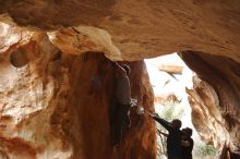 Bouldering in Hueco Tanks on 02/29/2020 with Blue Lizard Climbing and Yoga

Filename: SRM_20200229_1424501.jpg
Aperture: f/4.0
Shutter Speed: 1/250
Body: Canon EOS-1D Mark II
Lens: Canon EF 50mm f/1.8 II