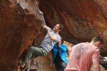 Bouldering in Hueco Tanks on 02/29/2020 with Blue Lizard Climbing and Yoga

Filename: SRM_20200229_1453120.jpg
Aperture: f/3.2
Shutter Speed: 1/250
Body: Canon EOS-1D Mark II
Lens: Canon EF 50mm f/1.8 II
