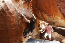 Bouldering in Hueco Tanks on 02/29/2020 with Blue Lizard Climbing and Yoga

Filename: SRM_20200229_1503380.jpg
Aperture: f/3.5
Shutter Speed: 1/200
Body: Canon EOS-1D Mark II
Lens: Canon EF 16-35mm f/2.8 L