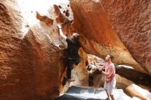 Bouldering in Hueco Tanks on 02/29/2020 with Blue Lizard Climbing and Yoga

Filename: SRM_20200229_1503490.jpg
Aperture: f/3.5
Shutter Speed: 1/200
Body: Canon EOS-1D Mark II
Lens: Canon EF 16-35mm f/2.8 L