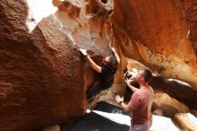 Bouldering in Hueco Tanks on 02/29/2020 with Blue Lizard Climbing and Yoga

Filename: SRM_20200229_1506580.jpg
Aperture: f/5.6
Shutter Speed: 1/200
Body: Canon EOS-1D Mark II
Lens: Canon EF 16-35mm f/2.8 L