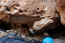 Bouldering in Hueco Tanks on 02/29/2020 with Blue Lizard Climbing and Yoga

Filename: SRM_20200229_1548050.jpg
Aperture: f/4.0
Shutter Speed: 1/250
Body: Canon EOS-1D Mark II
Lens: Canon EF 16-35mm f/2.8 L