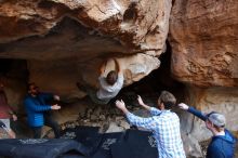 Bouldering in Hueco Tanks on 02/29/2020 with Blue Lizard Climbing and Yoga

Filename: SRM_20200229_1558240.jpg
Aperture: f/4.5
Shutter Speed: 1/250
Body: Canon EOS-1D Mark II
Lens: Canon EF 16-35mm f/2.8 L